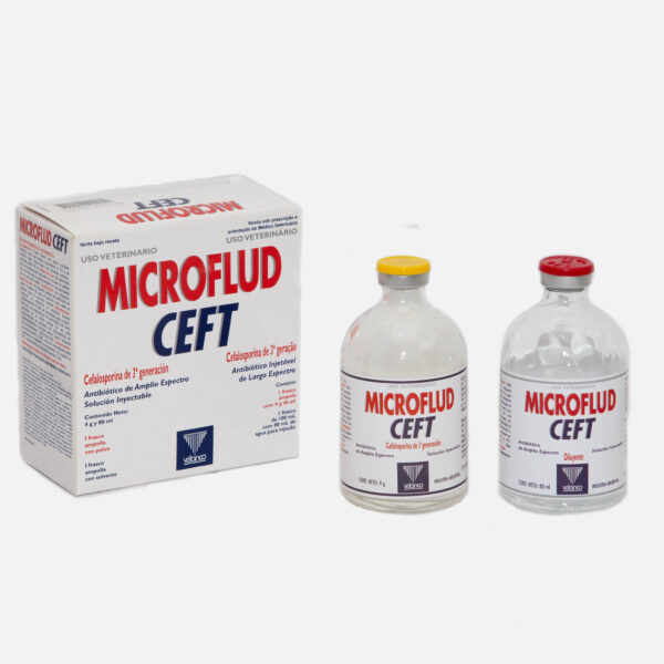 MICROFLUD CEFT AMP 4GR + FRASCO 100ML