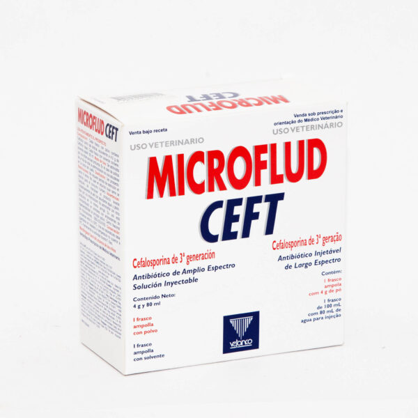 MICROFLUD CEFT AMP 4GR + FRASCO 100ML
