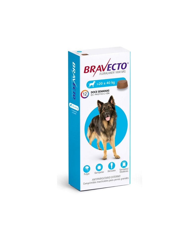 BRAVECTO MSD 20-40 KG.