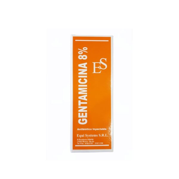 GENTAMICINA 8% EQUI SYSTEMS INY 250ML