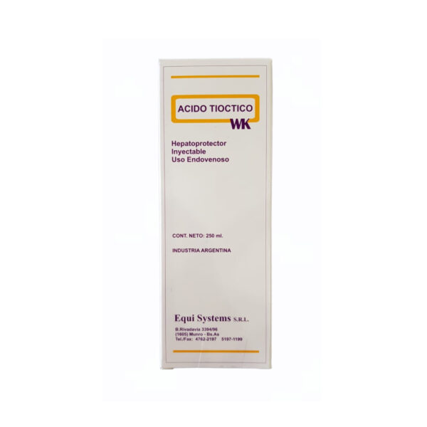 ACIDO TIOCTICO 0.5% WK 250ML