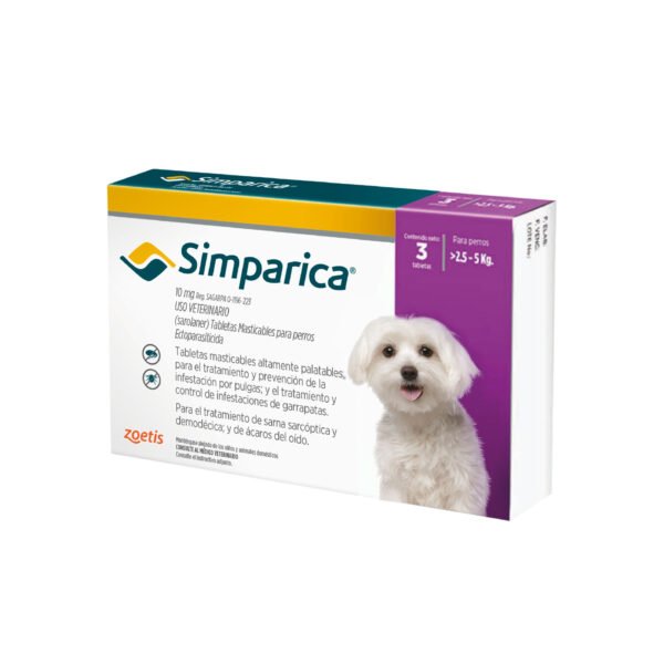 SIMPARICA 2.5 - 5KG