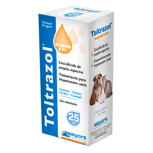 TOLTRAZOL SUSP 25ML 50 MG