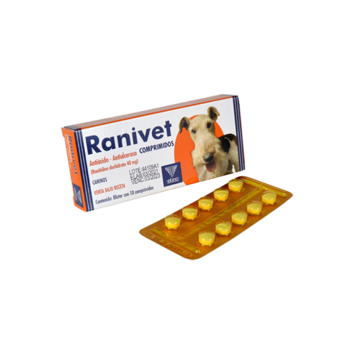 RANIVET 40MG 10 COMP
