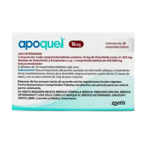 APOQUEL 16MG ZOETIS 20COMP