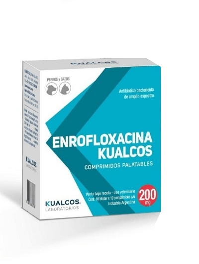 ENROFLOXACINA 200MG KU 1BL 10COMP