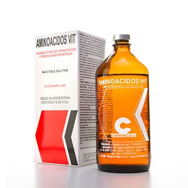 AMINOACIDOS VIT CH INY 250CC
