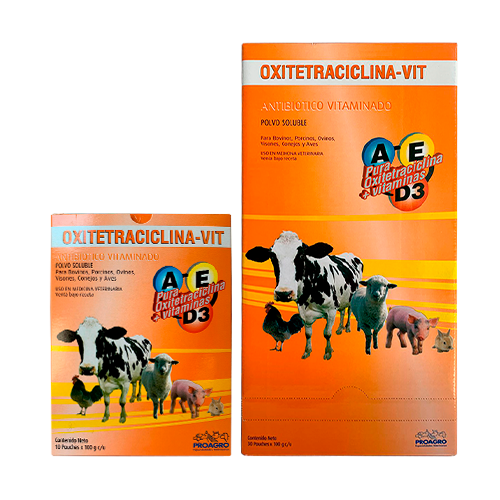 OXITETRACICLINA-VIT 100GR PROAGRO