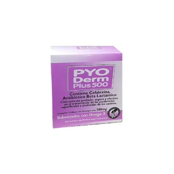 PYO DERM PLUS 500 10COMP