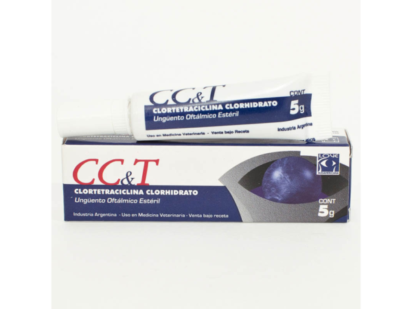 CC&T CLORTETRACICLINA POMO 5GR