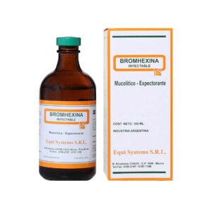 BROMHEXINA EQUI SYSTEMS INY 100ML