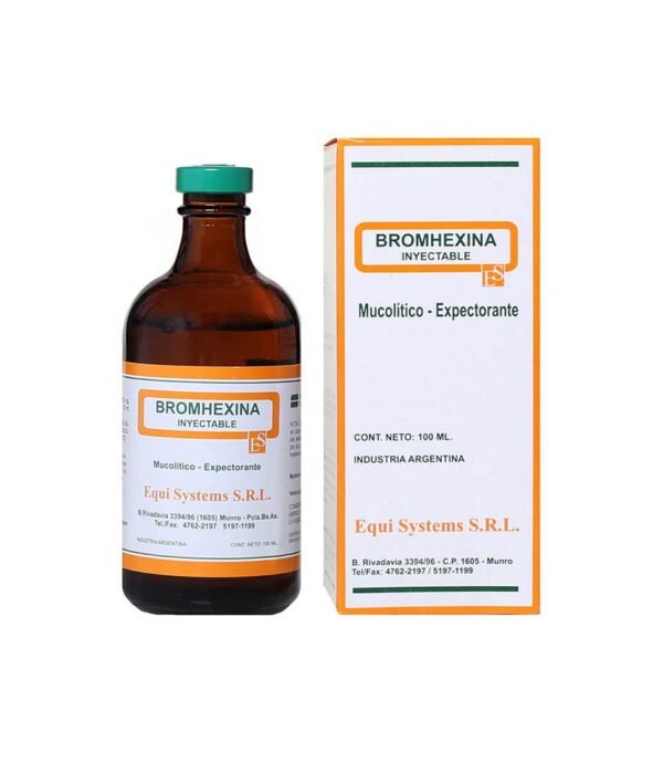 BROMHEXINA EQUI SYSTEMS INY 100ML